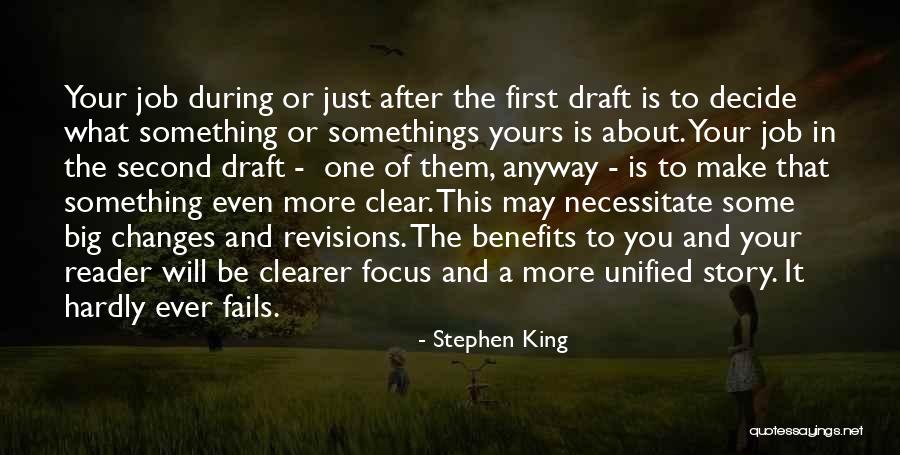 Make It Clear Quotes By Stephen King Make It Clear Quotes By Stephen King