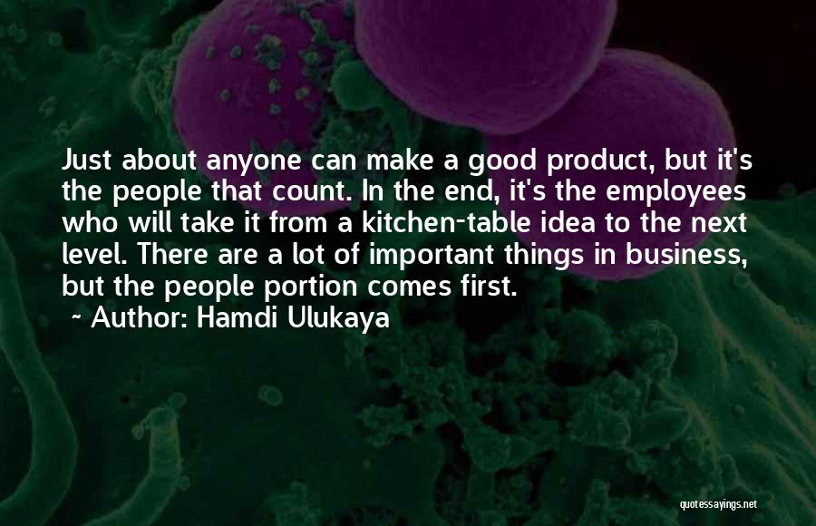 Make It Count Quotes By Hamdi Ulukaya