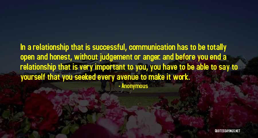 Make It Work Relationship Quotes By Anonymous