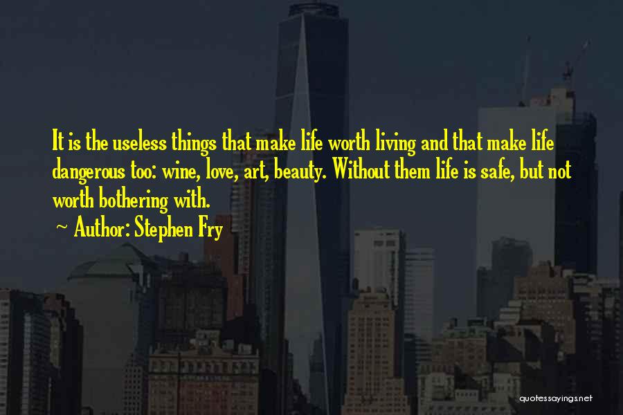 Make Life Worth It Quotes By Stephen Fry