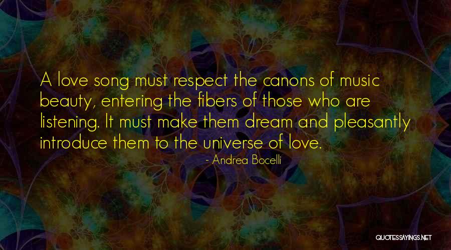 Make Love Quotes By Andrea Bocelli