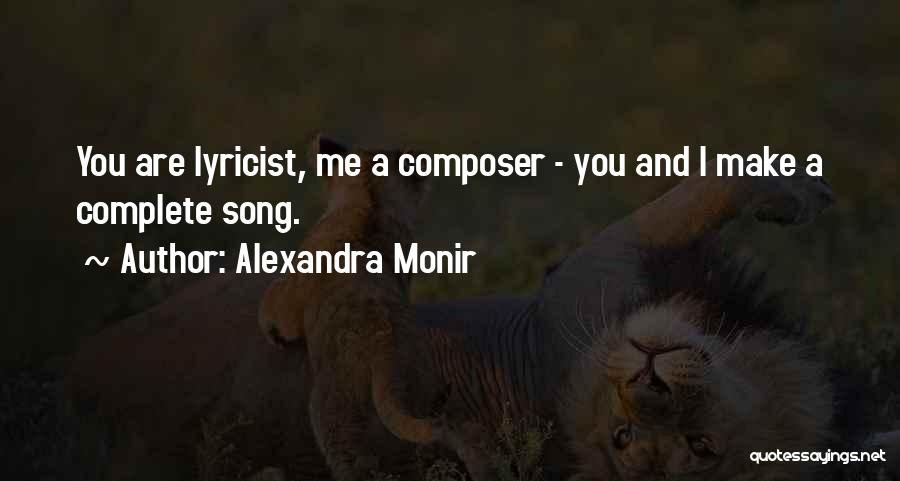 Make Me Complete Quotes By Alexandra Monir