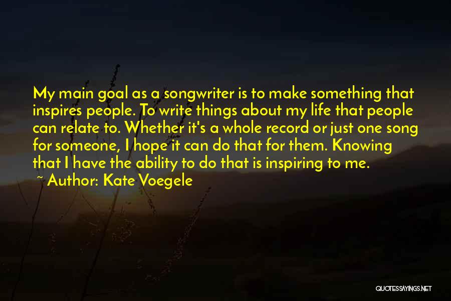 Make Me Whole Quotes By Kate Voegele