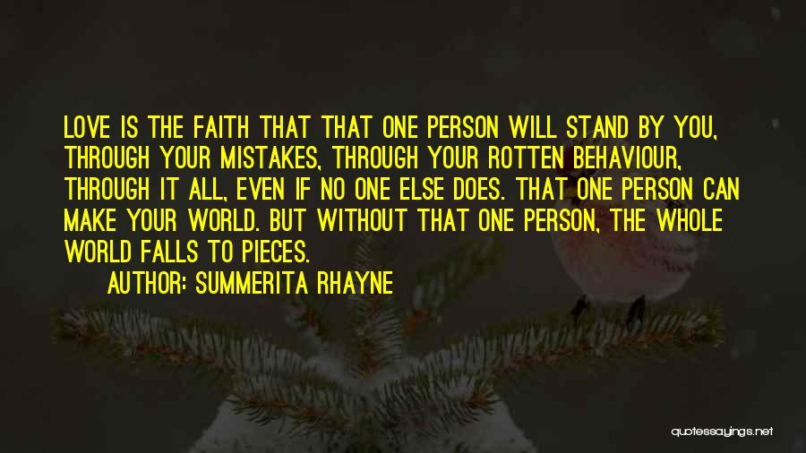 Make No Mistakes Quotes By Summerita Rhayne