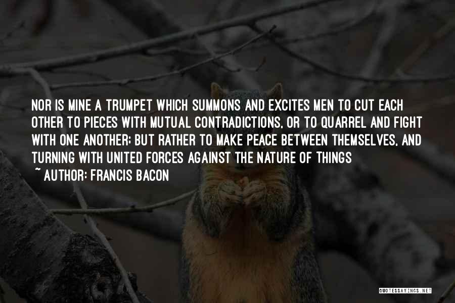 Make Peace With My Past Quotes By Francis Bacon