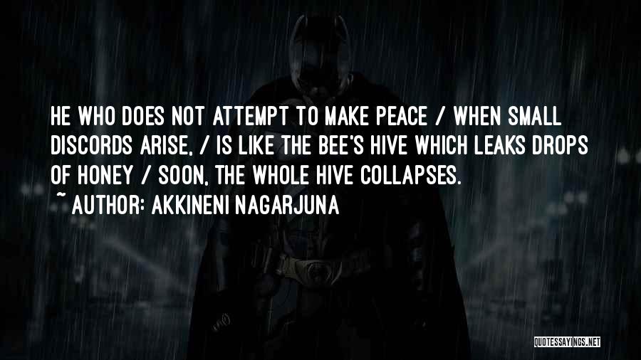 Make Peace With Your Past Quotes By Akkineni Nagarjuna