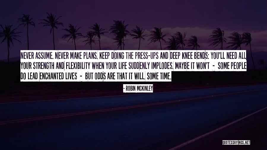 Make Plans Quotes By Robin McKinley Make Plans Quotes By Robin McKinley