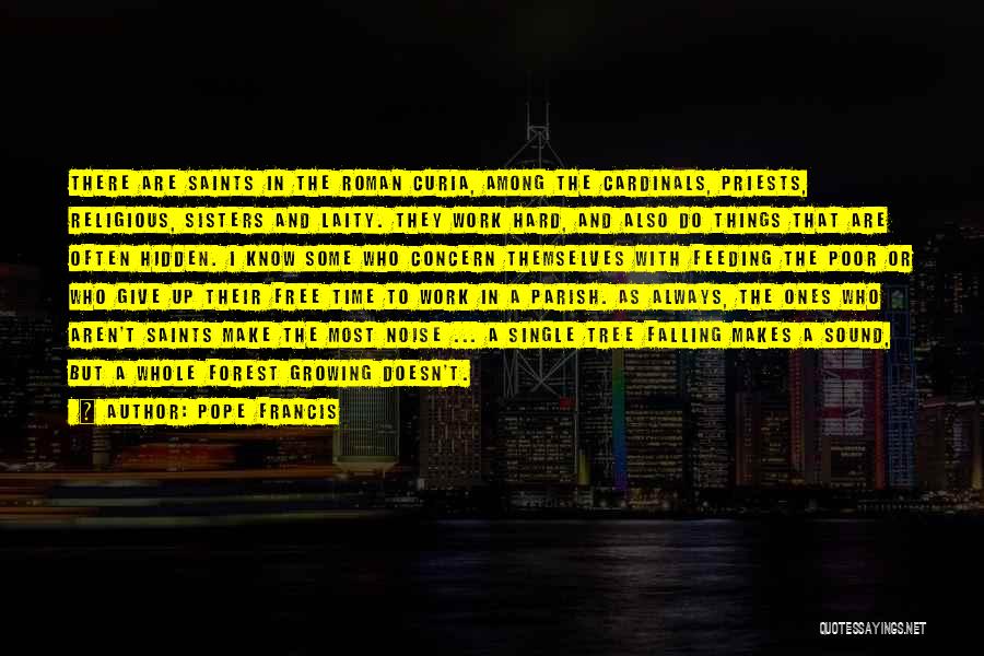 Make Some Noise Quotes By Pope Francis