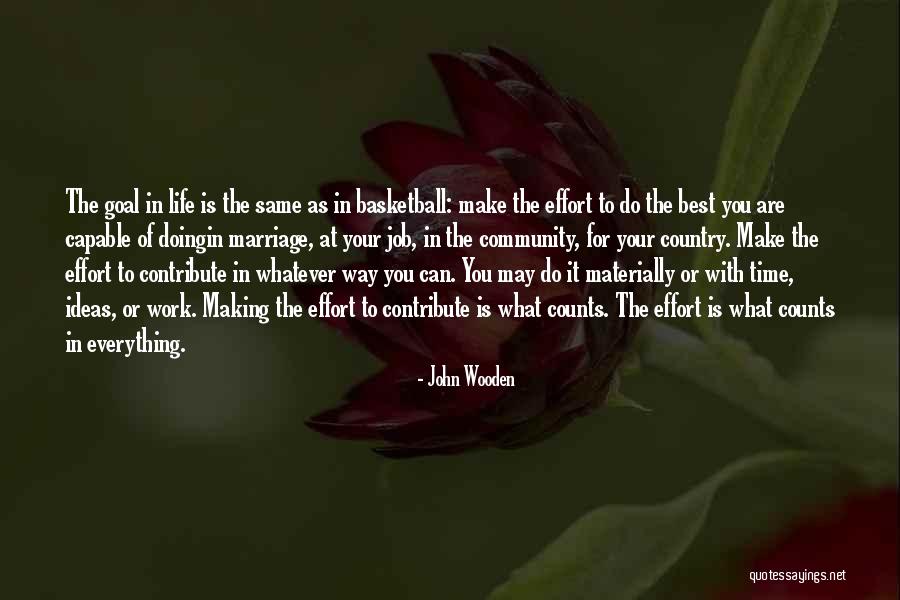 Make The Best Of Everything Quotes By John Wooden