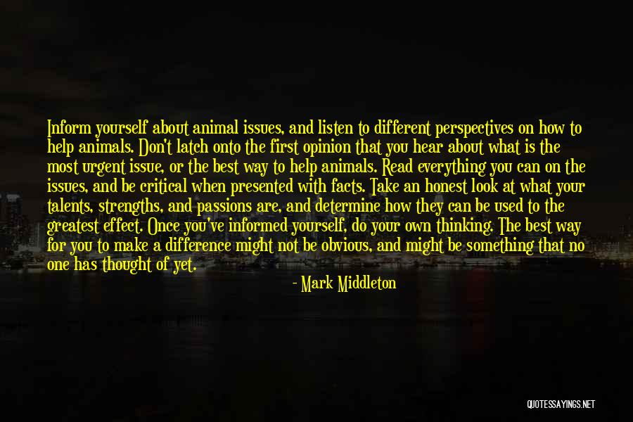 Make The Best Of Everything Quotes By Mark Middleton