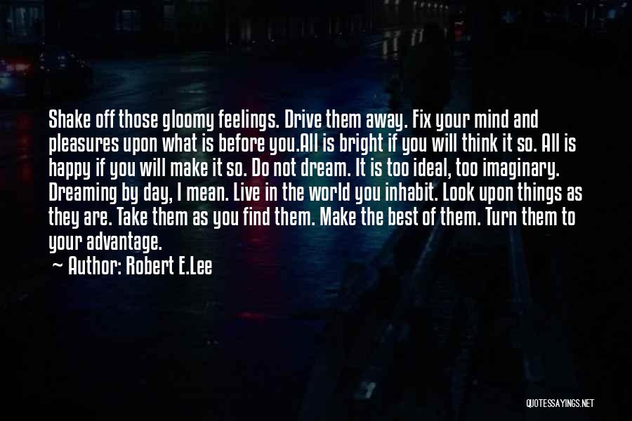 Make The Best Of Things Quotes By Robert E.Lee