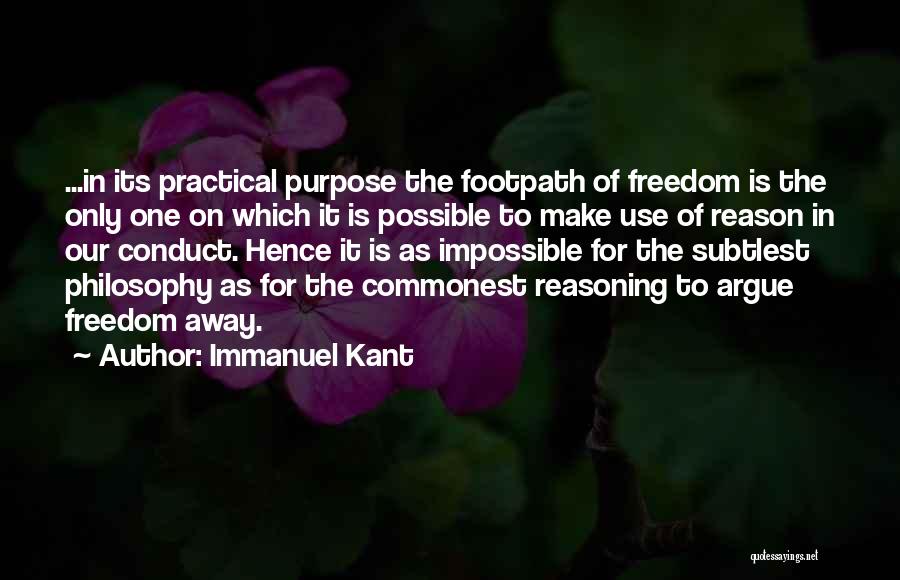 Make The Impossible Possible Quotes By Immanuel Kant