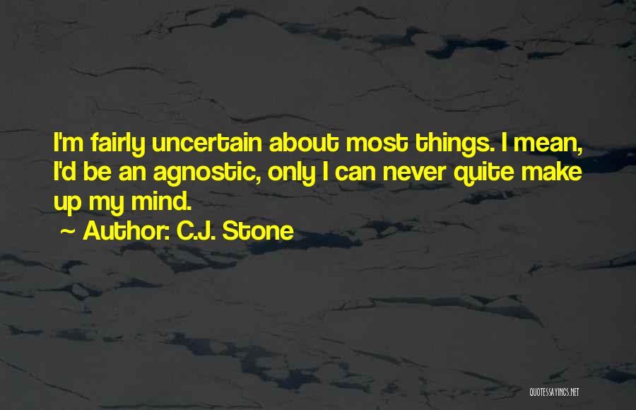 Make The Most Of Things Quotes By C.J. Stone