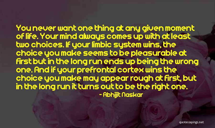 Make The Right Decisions Quotes By Abhijit Naskar