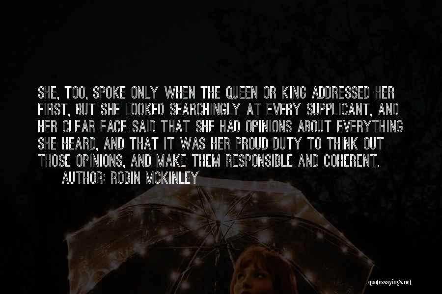 Make Them Proud Quotes By Robin McKinley