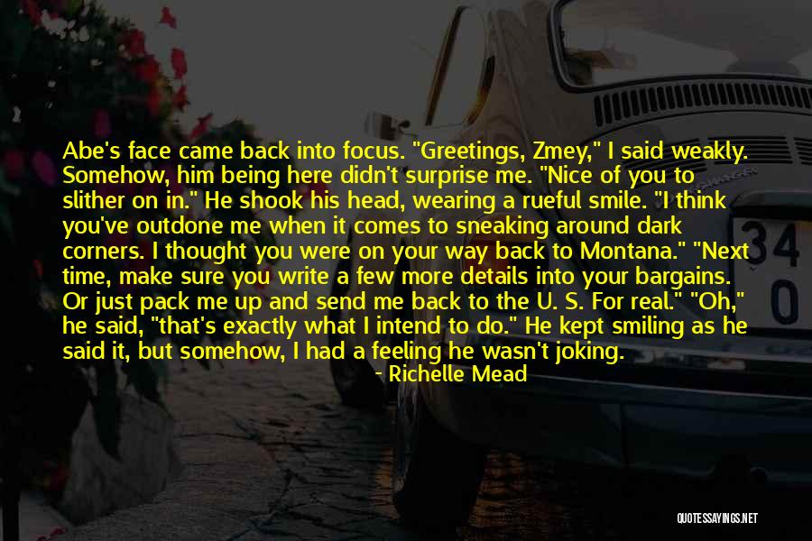 Make U Smile Quotes By Richelle Mead Make U Smile Quotes By Richelle Mead
