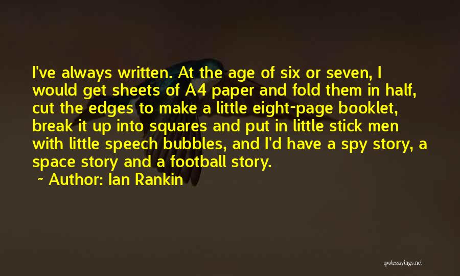 Make Up And Break Up Quotes By Ian Rankin