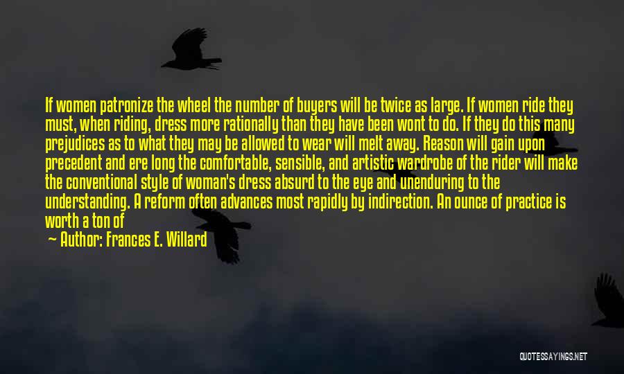 Make You Melt Quotes By Frances E. Willard