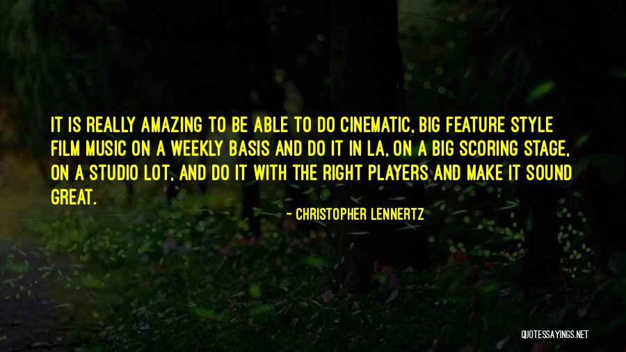 Make Your Own Style Quotes By Christopher Lennertz Make Your Own Style Quotes By Christopher Lennertz