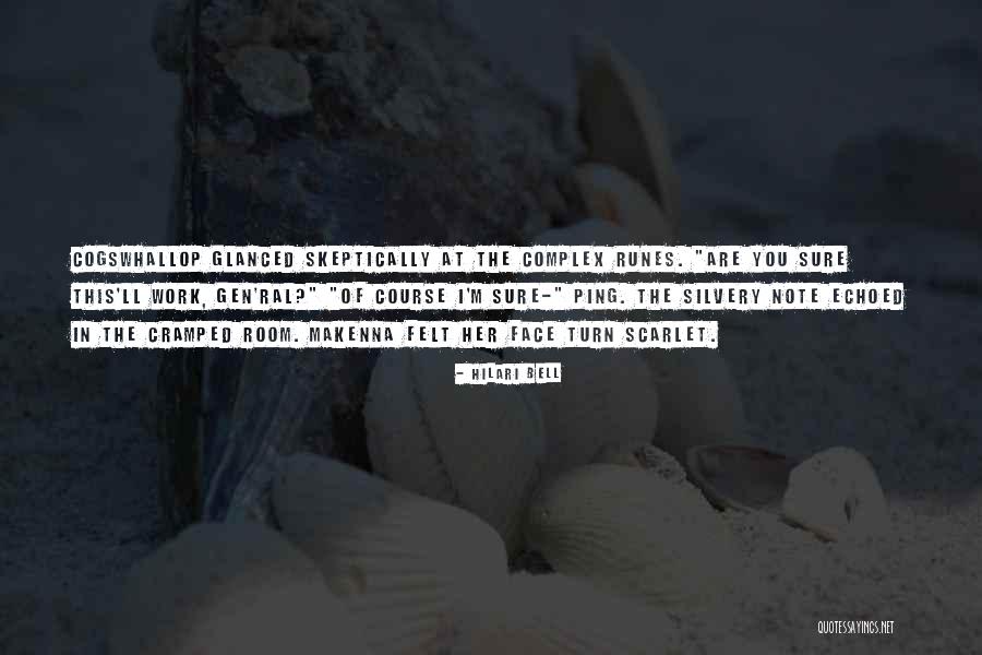 Makenna Quotes By Hilari Bell Makenna Quotes By Hilari Bell
