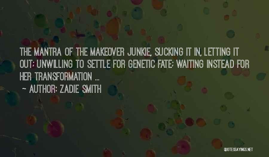 Makeover Quotes By Zadie Smith