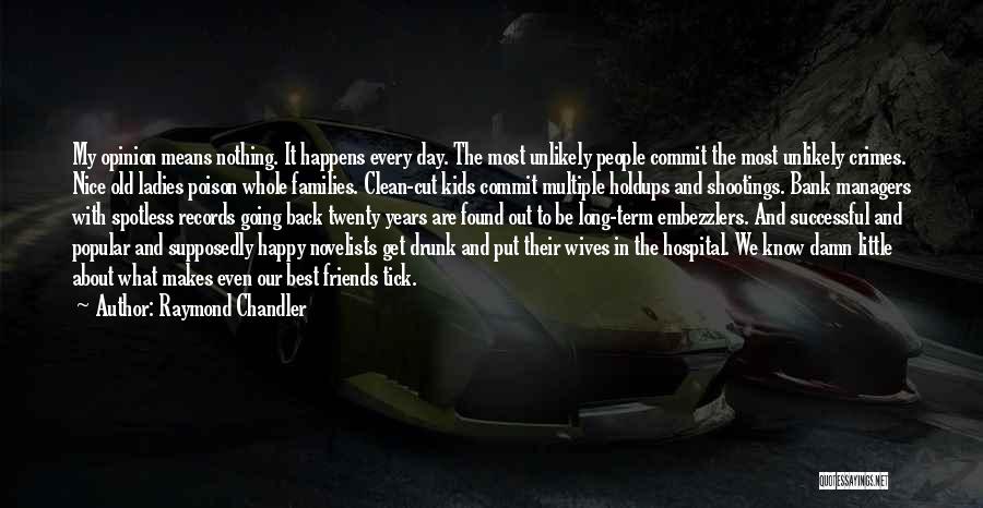 Makes My Day Quotes By Raymond Chandler