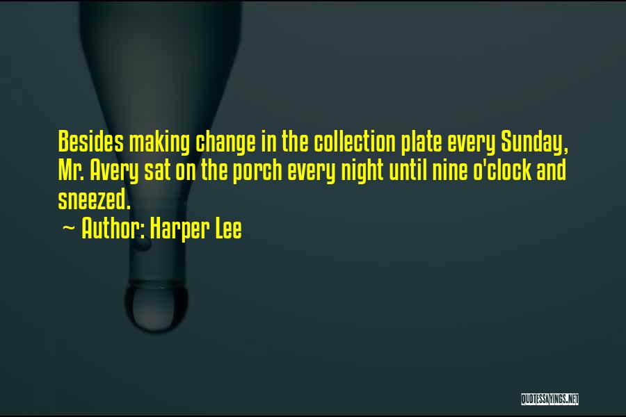 Making A Change In Yourself Quotes By Harper Lee