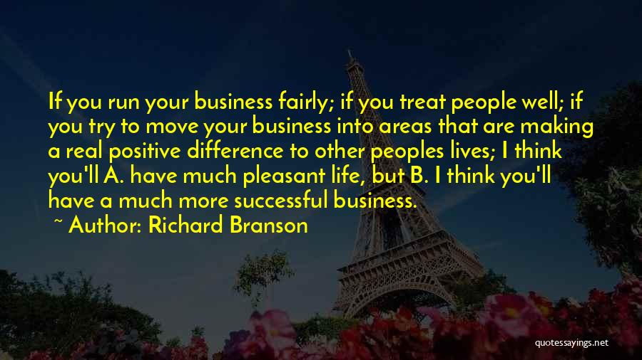 Making A Difference In Business Quotes By Richard Branson