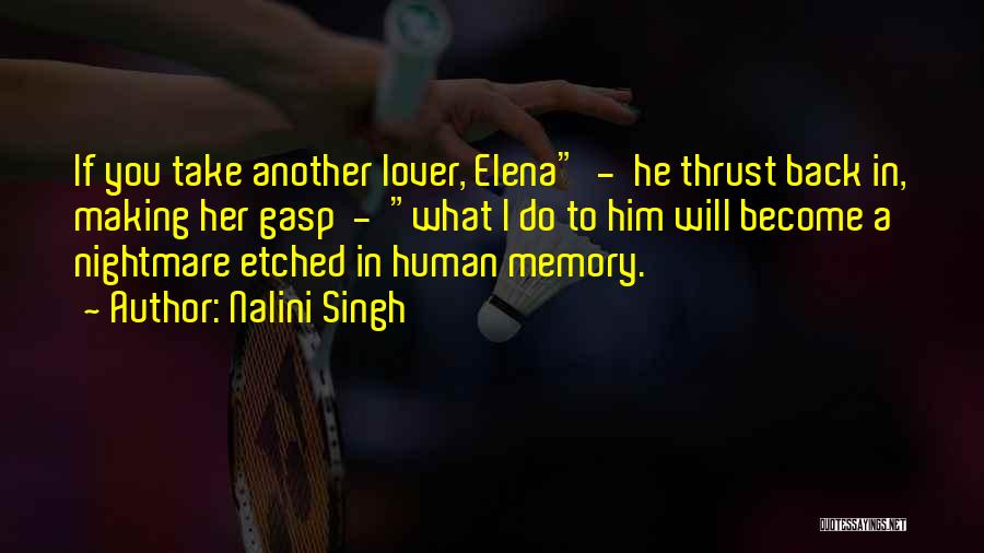 Making A Memory Quotes By Nalini Singh