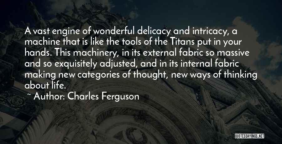 Making A New Life Quotes By Charles Ferguson