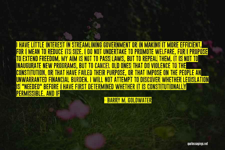 Making An Attempt Quotes By Barry M. Goldwater Making An Attempt Quotes By Barry M. Goldwater