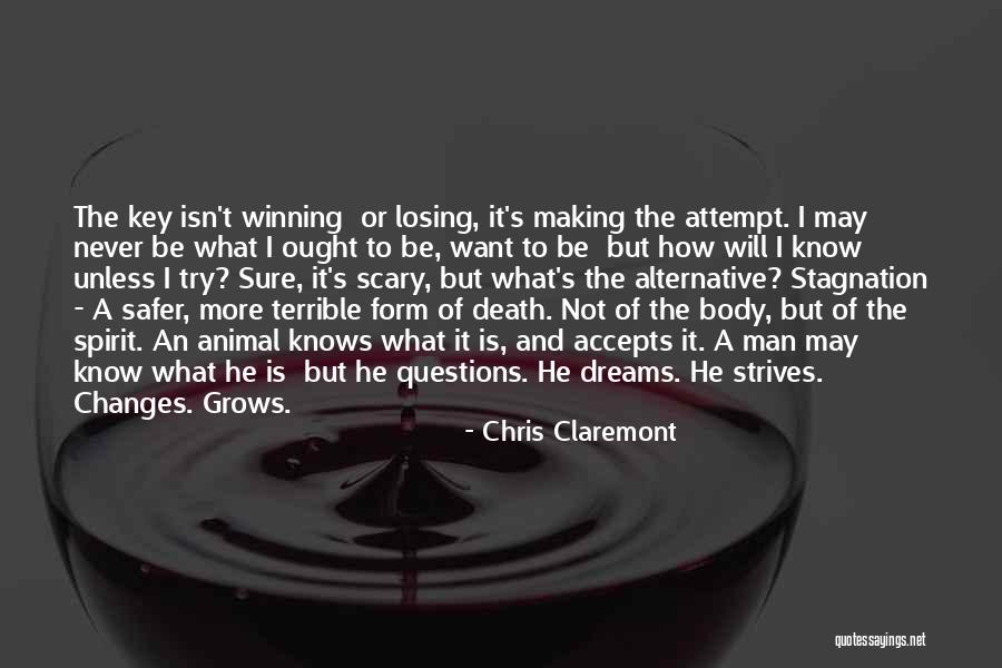Making An Attempt Quotes By Chris Claremont Making An Attempt Quotes By Chris Claremont