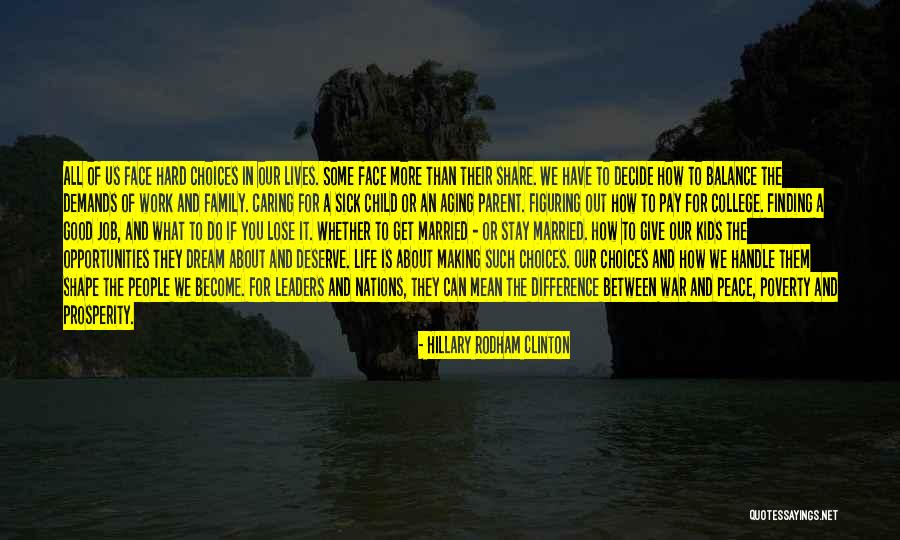 Making Choices In Life Quotes By Hillary Rodham Clinton