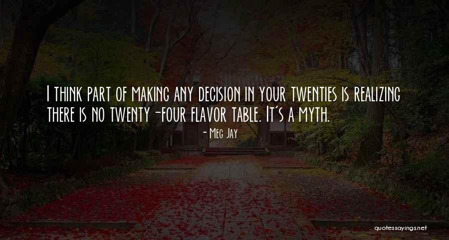 Making Choices In Your Life Quotes By Meg Jay Making Choices In Your Life Quotes By Meg Jay