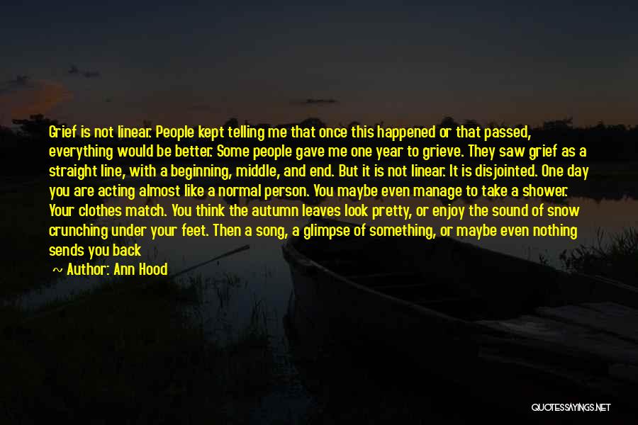 Making Days Better Quotes By Ann Hood