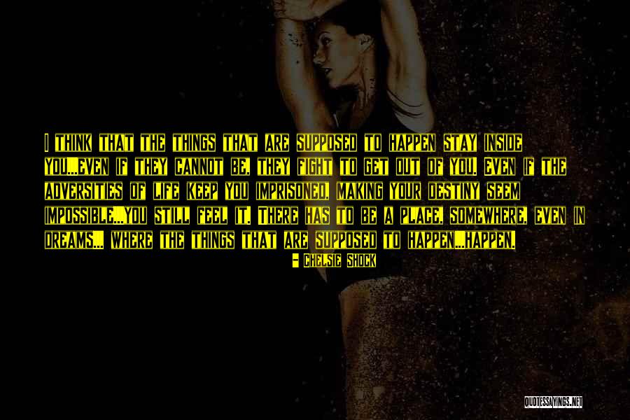 Making Dreams Happen Quotes By Chelsie Shock Making Dreams Happen Quotes By Chelsie Shock