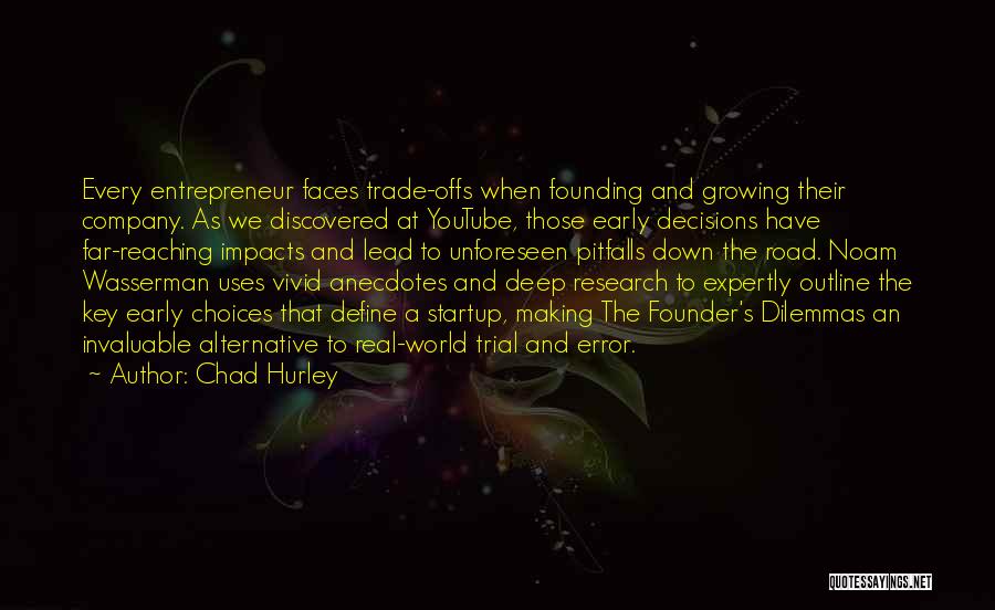 Making Errors Quotes By Chad Hurley