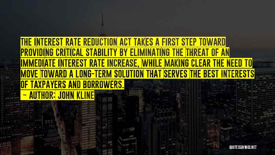 Making First Move Quotes By John Kline