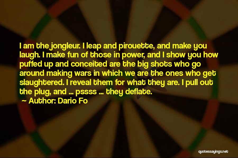 Making Fun Of Self Quotes By Dario Fo