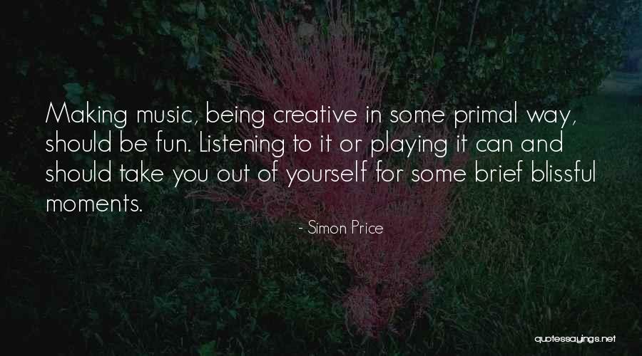 Making Fun Of Yourself Quotes By Simon Price