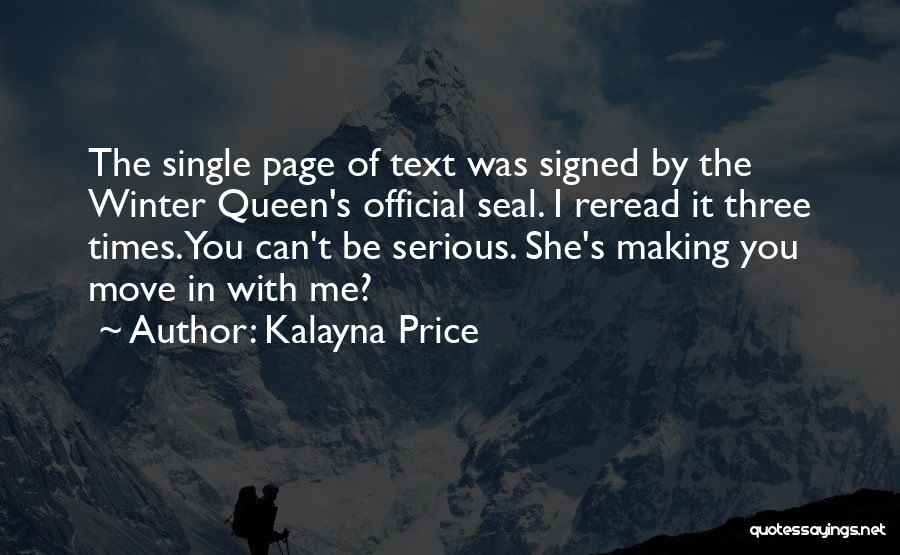 Making It Official Quotes By Kalayna Price