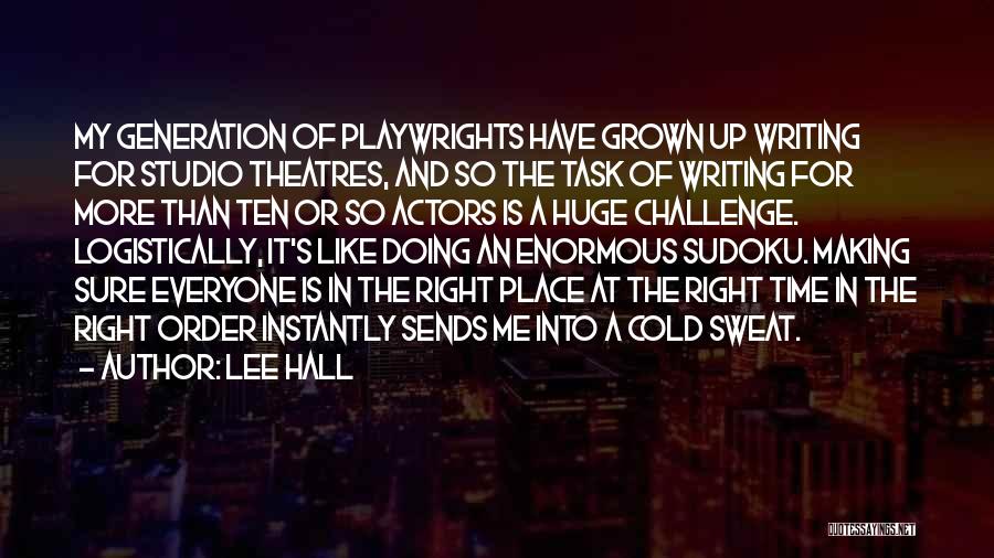 Making It Right Quotes By Lee Hall