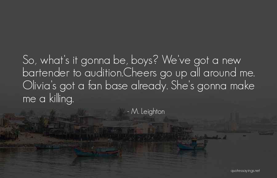 Making It Through The Hard Times In A Relationship Quotes By M. Leighton Making It Through The Hard Times In A Relationship Quotes By M. Leighton