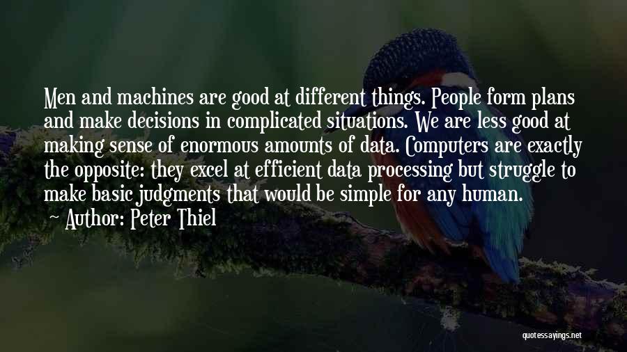 Making Judgments Quotes By Peter Thiel