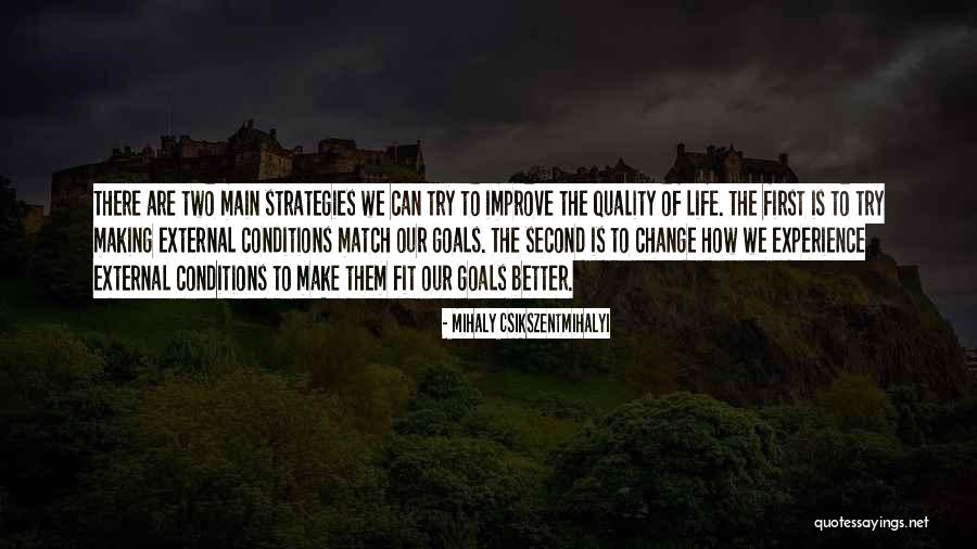 Making Life Better Quotes By Mihaly Csikszentmihalyi Making Life Better Quotes By Mihaly Csikszentmihalyi