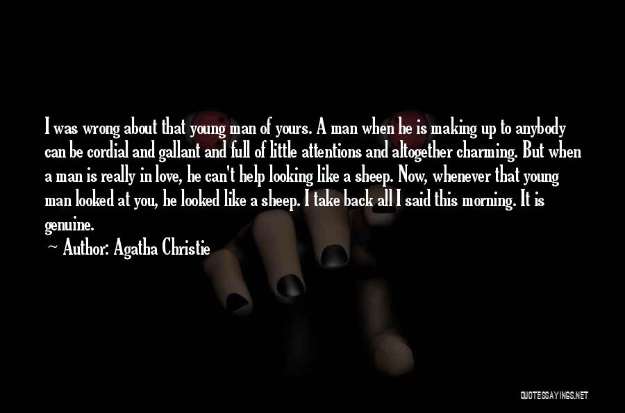 Making Love In The Morning Quotes By Agatha Christie