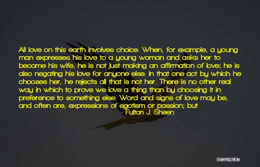 Making Love To A Woman Quotes By Fulton J. Sheen Making Love To A Woman Quotes By Fulton J. Sheen