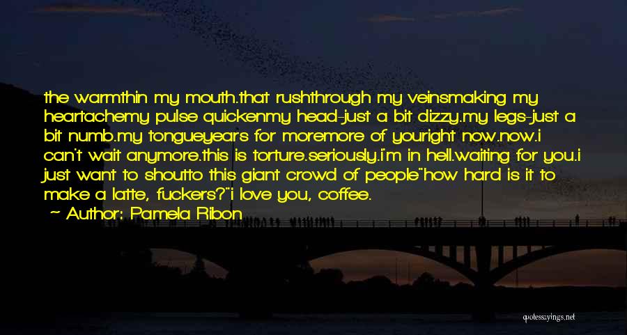 Making Love Wait Quotes By Pamela Ribon