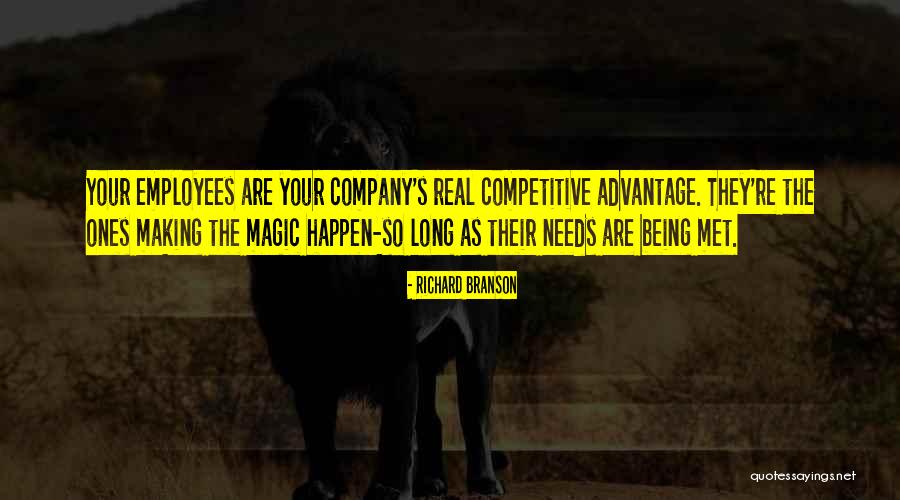 Making Magic Happen Quotes By Richard Branson Making Magic Happen Quotes By Richard Branson