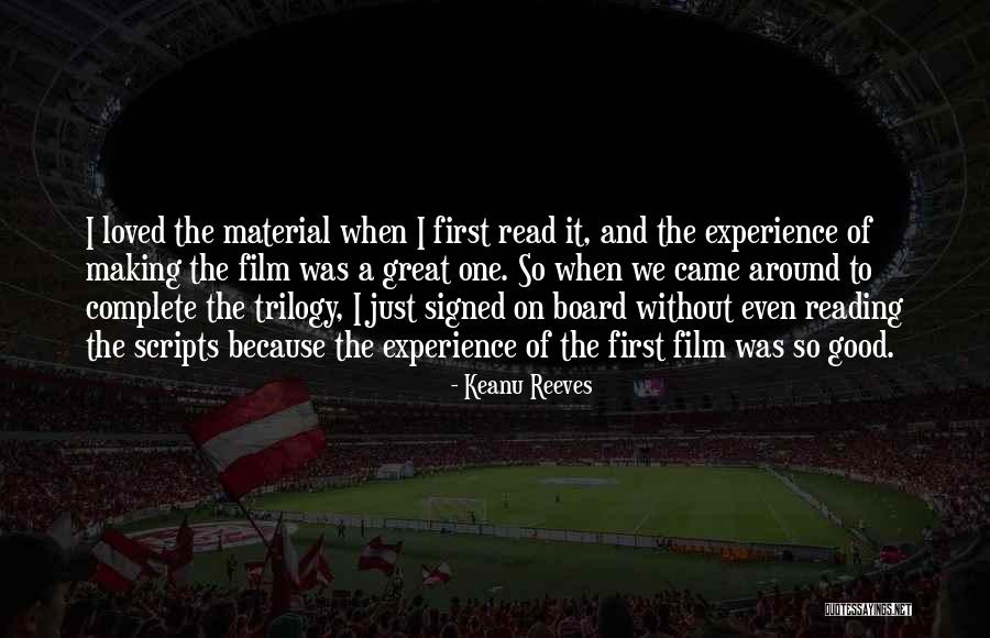 Making Me Complete Quotes By Keanu Reeves Making Me Complete Quotes By Keanu Reeves